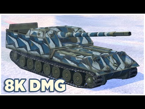 Object 263 • 8K DAMAGE • WoT Blitz Gameplay