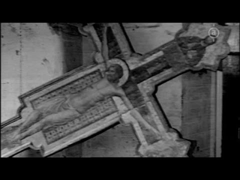 Il Crocifisso di Giovanni da Rimini a Firenze durante l'alluvione