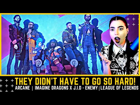 Dinka Kay REACTS: Imagine Dragons & JID - Enemy (from the series Arcane League of Legends)