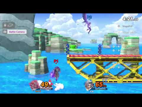 SSBU Ganondorf (Me) Vs. Sephiroth