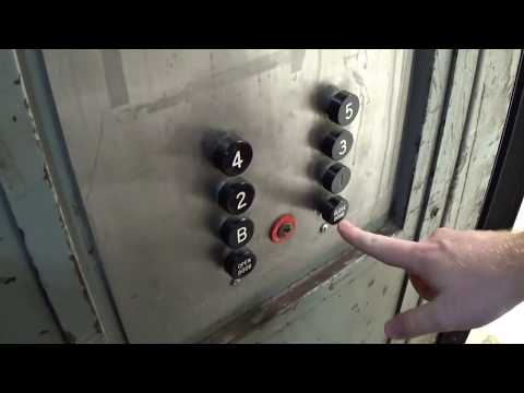 Vintage Otis Traction Freight Elevator at Ohio Valley Hospital