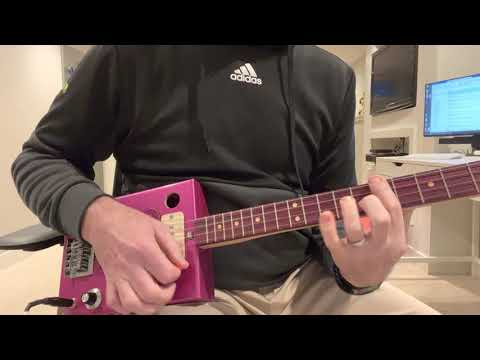 Cigar Box Guitar - 4 String - Superfly