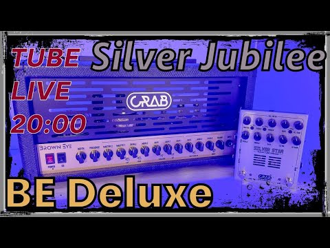 Crab Guitar Effects Silver star Preamp Marshall Jubilee Amp in a box High gain lead Metal Distorion Overdrive Pedal Blues Rock Drive EQ image 2
