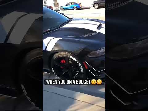 Dodge Charger V6 almost fooled Us By Looking Like A Modded Hellcat❗️