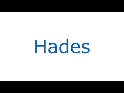 How To Pronounce Hades With Greek Accent