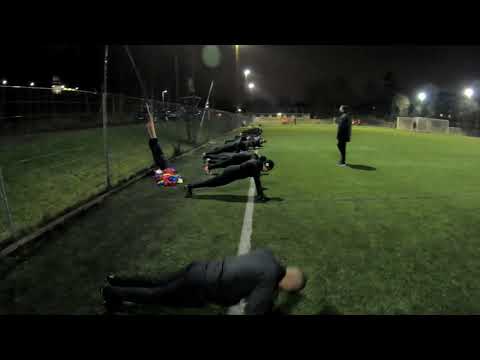 Fysträning med Hisingsbacka FC. Division 3, Göteborg