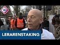 Hoogleraar staking: 'Denk niet de laatste keer dat ik demonstreer, hoop van wel' - OMROEP WEST