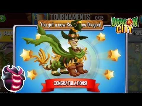 Finally! Scarecrow Dragon Completed the in Dragon Tournaments | Dragon City