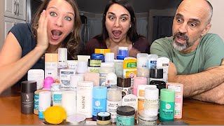 We Tested 50 Natural Deodorants to find the best one that really works!