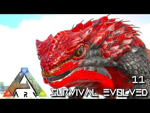 ARK: SURVIVAL EVOLVED: ALPHA THORNY DRAGON & BRONTO TAMING E11 !!! ( ARK EXTINCTION CORE MODDED )