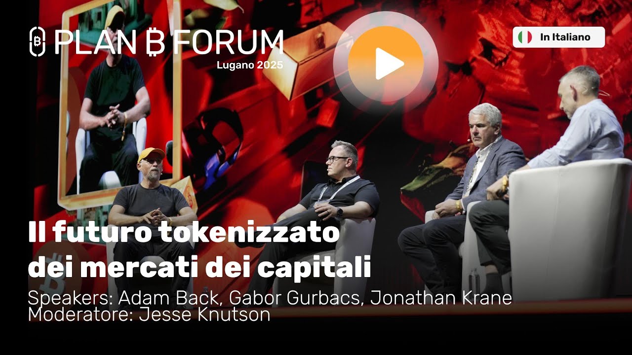Il Futuro Tokenizzato dei Mercati dei Capitali | Adam Back, Gabor Gurbacs & Altri