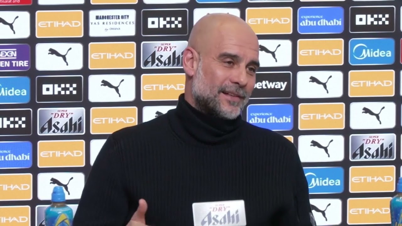 Manchester City boss Pep Guardiola pay tributes to Sir Alex Ferguson while talking about his future