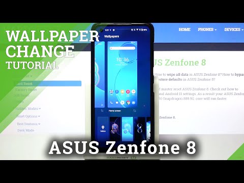How to Change Wallpaper in ASUS ZenFone 8 – Change Display Photo