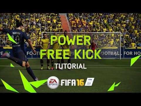 FIFA 16 | POWER FREE KICK Tutorial