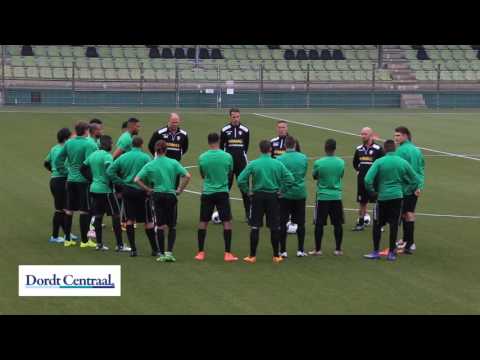 Eerste training FC Dordrecht