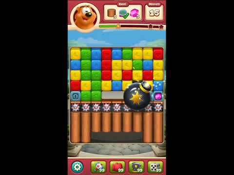 Toon Blast Level 3987 - NO BOOSTERS 🐻🐺🐱 | SKILLGAMING ✔️