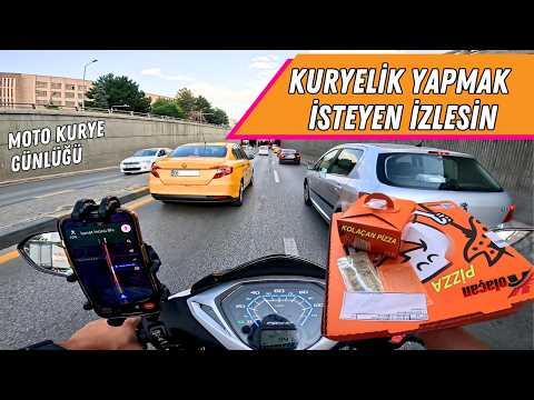 Sipariş dağıtmak kolay mı? | Moto kurye günlüğü S2B2 | Kolaçan