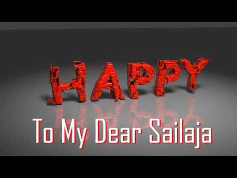 Happy Birthday Sailaja