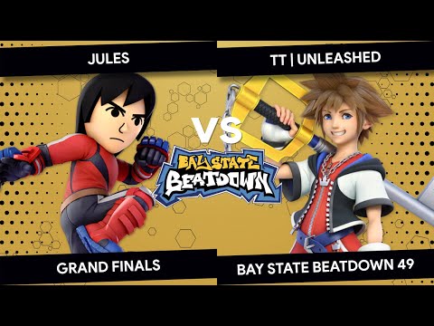 Bay State Beatdown 49 - Jules (Mii Brawler) vs TT | Unleashed (Sora) - Grand Finals