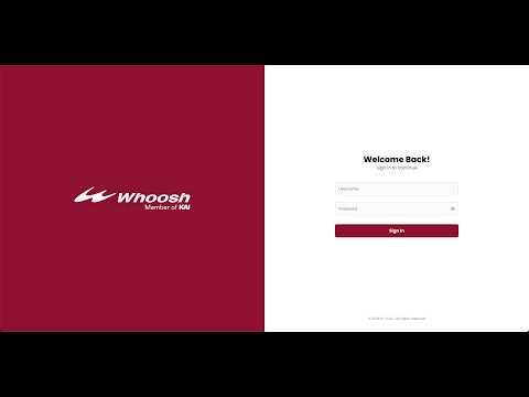 KCIC Whoosh Platform Demo
