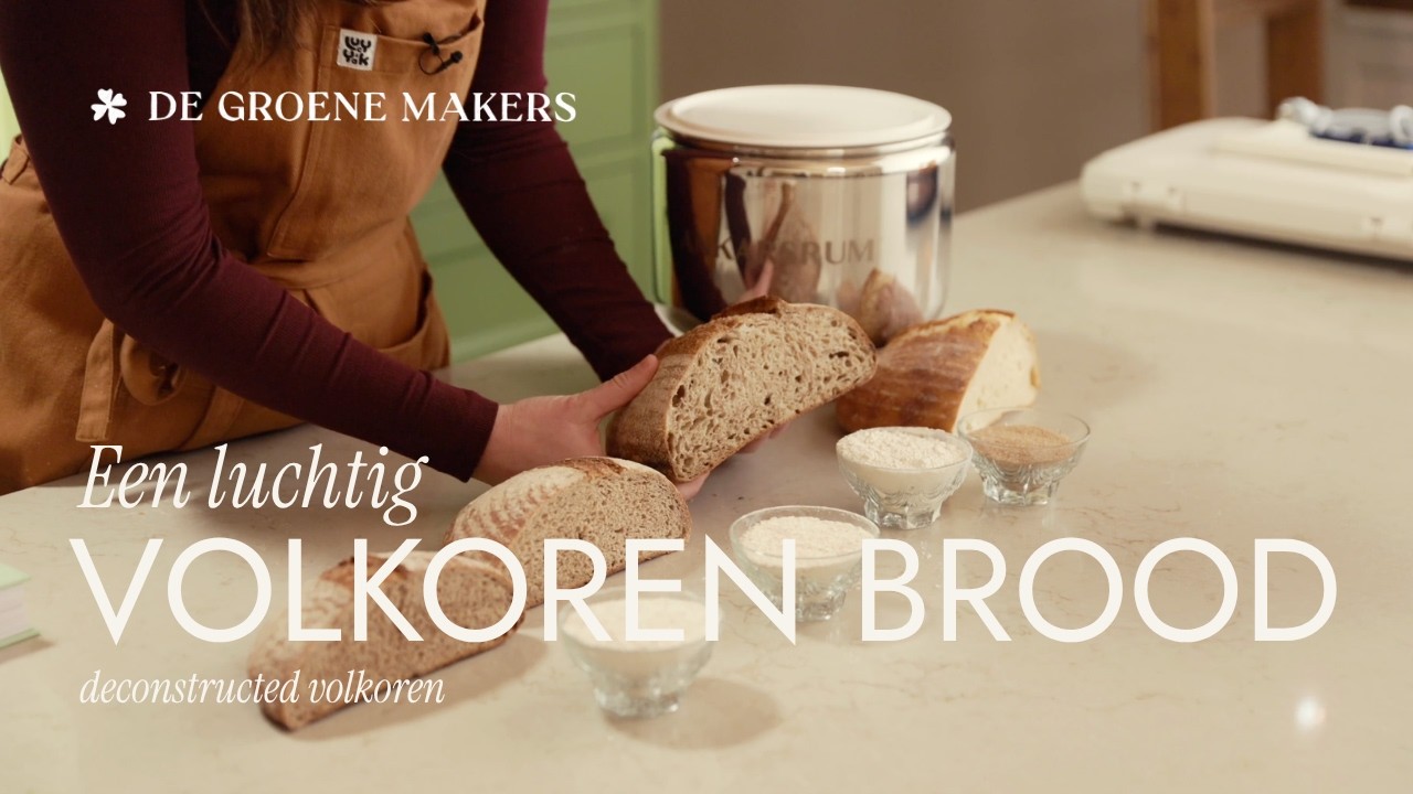 Volkorenbrood maken: luchtig in plaats van compact