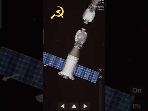 Soyuz 4 & Soyuz 5 docking in space