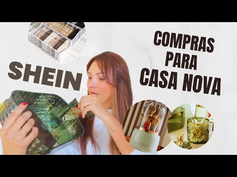 ITENS PARA CASA DA SHEIN - ITENS DE ORGANIZAÇÃO - SHEIN HOME