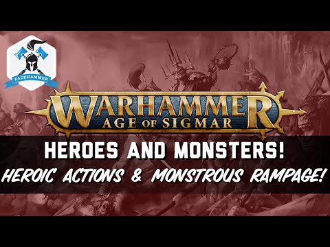 HEROS AND MONSTERS IN AOS THIRD EDITION - CHANGES YOU NEED TO KNOW!