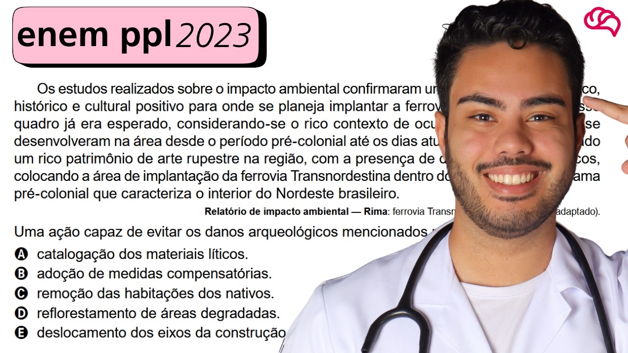 Resolução em Vídeo — Questão 56 ENEM 2023 PPL