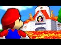 Can Mario 64 be beaten if it was covered in lava?