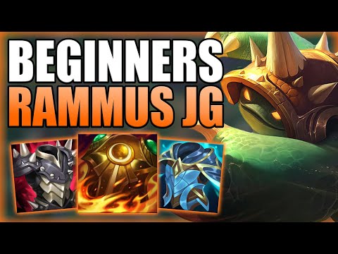 HOW TO PLAY RAMMUS JUNGLE & CARRY FOR BEGINNERS IN S12! - Best Build/Runes Guide - League of Legends