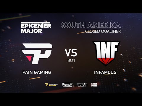 Pain Gaming vs Infamous, EPICENTER Major 2019 SA Closed Quals , bo1 [DotaBurger]