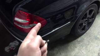 How To Open Mercedes Trunk With Dead Battery And Key Doesn