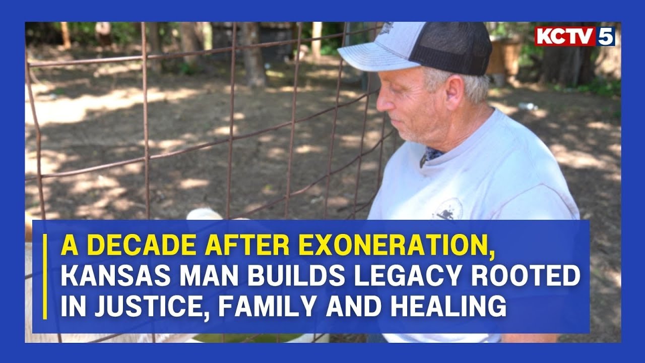 A decade after exoneration, Kansas man builds legacy rooted in justice, family and healing
