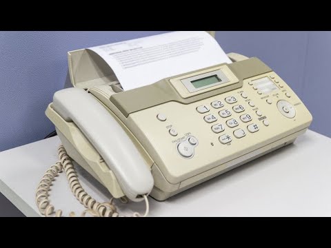fax machine asmr
