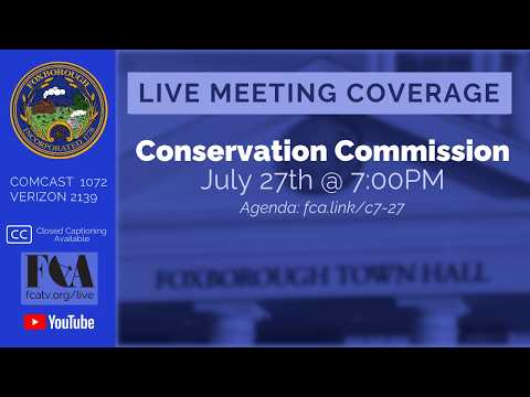 Thumbnail for Conservation Commission Meeting 7/27/26