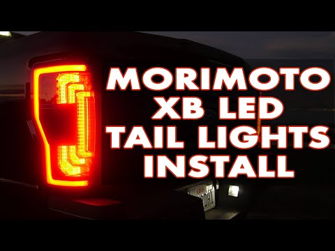 Must Have Morimoto XB LED Tail Lights for your 2017-2022 F250 SUPER DUTY!!!
