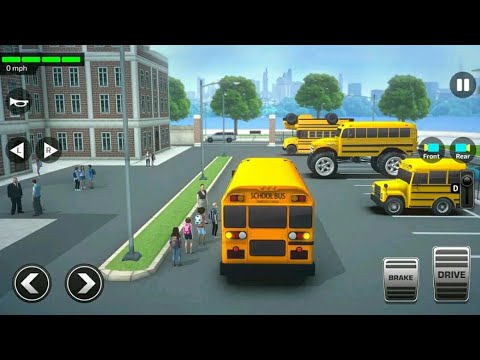 Super High School Bus Driving Simulator 3D - 2020 | Android Games | #Games2win