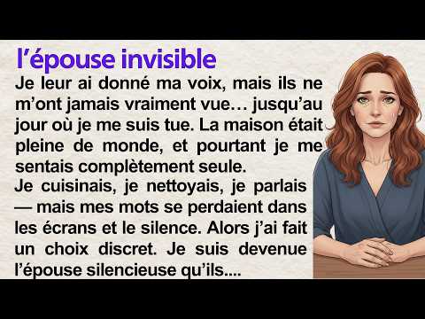 The Invisible Wife | French Story for Beginners | Learn French A1–A2
