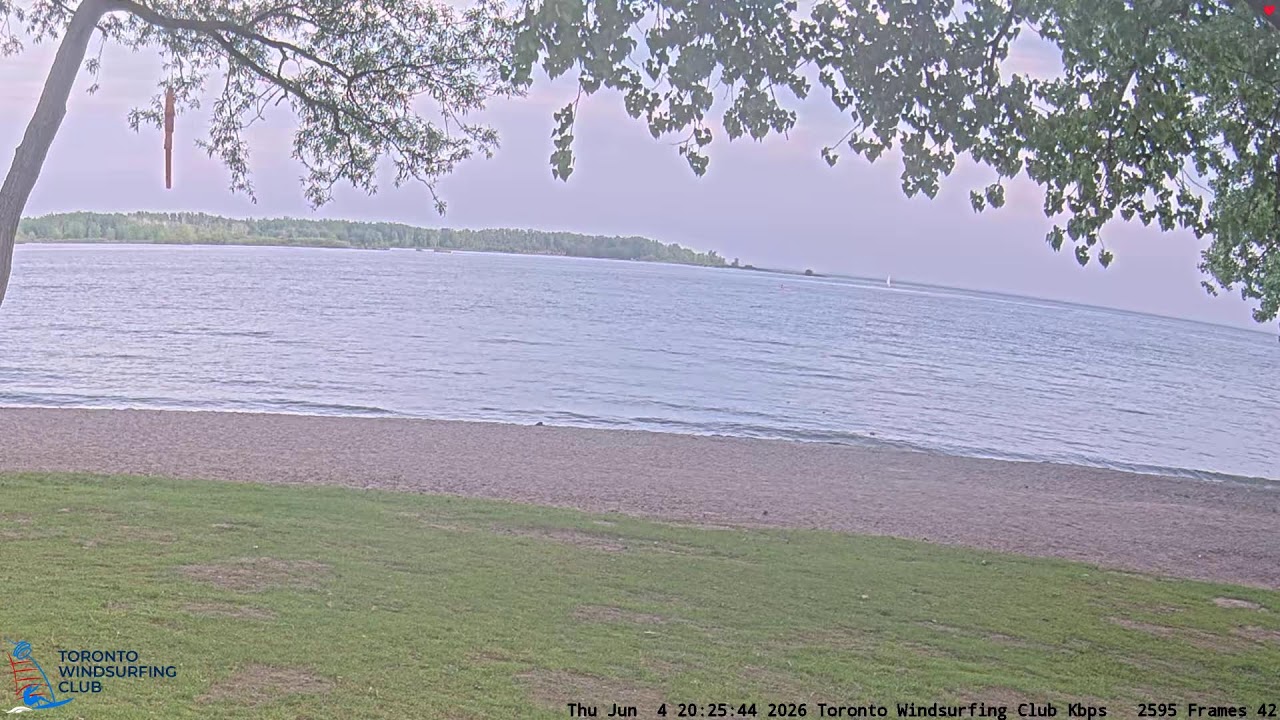 Live webcam view of Cherry Beach Lake View