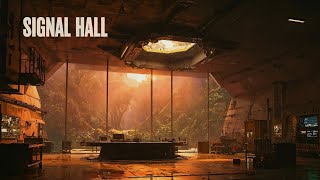 SIGNAL HALL | Abandoned Sci-Fi Facility | Relaxing Ambience for Focus & Sleep