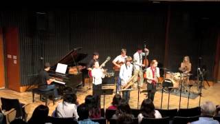 Amnesia Combo at the 2015 Stanford Jazz Workshop