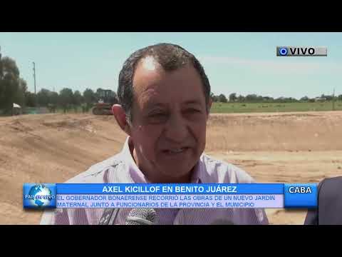 AXEL KICILLOF EN BENITO JUÁREZ