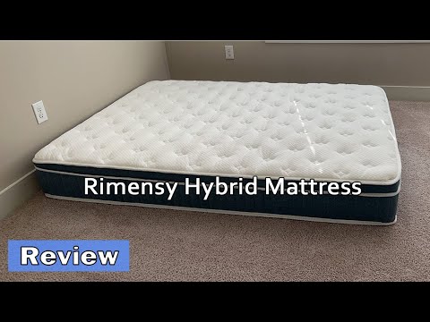 Rimensy Gel Memory Foam Hybrid Mattress Review