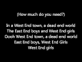 West End Girls by The Pet Shop Boys (Lyrics) West End Girls by The Pet Shop Boys (Lyrics)