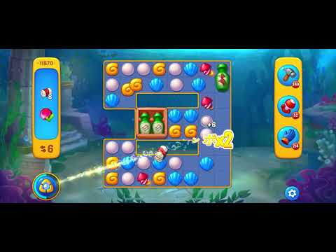 Fishdom level 11870 no boosters フィッシュダム ノーマル