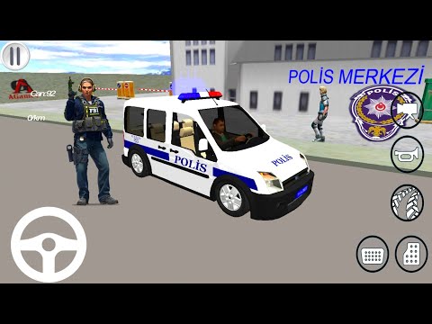 ford transit connect police van driving simulator -  android gameplay