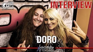 DORO PESCH - interview @Linea Rock 2018 by Barbara Caserta