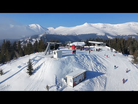 Snow | Rânca Ski Resort | 4K