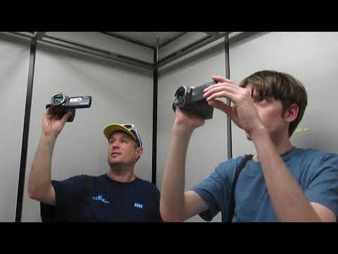 Otis Traction Elevators at the the Physics-Math-Astronomy Building with DieselDucy & STLElevators.